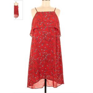 Tabitha Webb Red Dress with Daisies